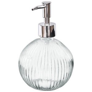DIVA GLASS SOAP DISPENSER 450ML
