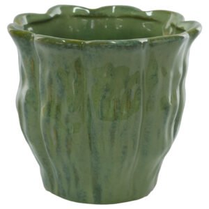 JUNGLE GREEN POT 15X16CM