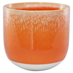 FUNKY ORANGE POT 15CM