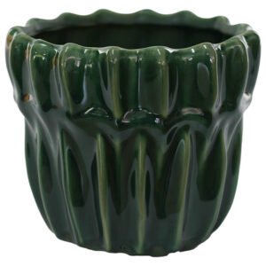 FOREST GREEN POT 14CM