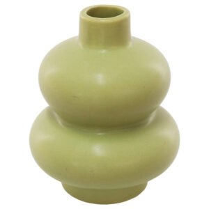 MINT GREEN VASE 12CM