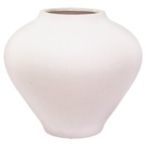 KOLBY WHITE VASE 27CM