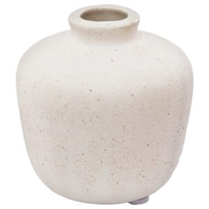KOLBY WHITE POSY VASE 8CM