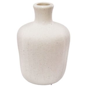 KOLBY WHITE POSY VASE 10CM
