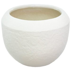 ATACAMA CREAM POT 15X19CM