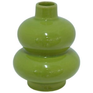 MINT GREEN VASE 12CM